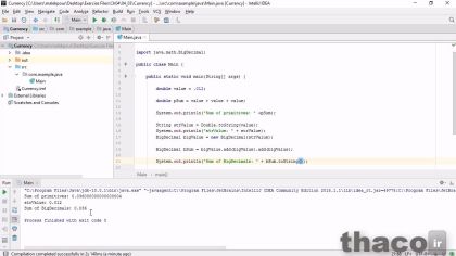 representing currency values with bigdecimal