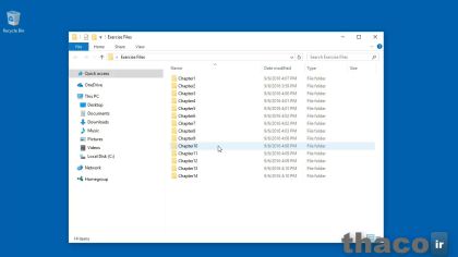 Using the exercise files