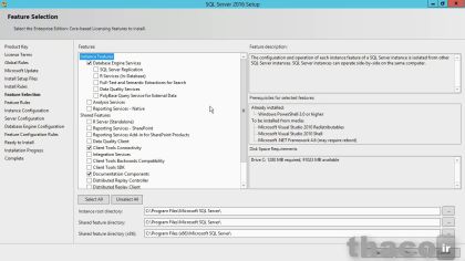Basic installation SQL Server