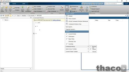 Understanding the MATLAB interface