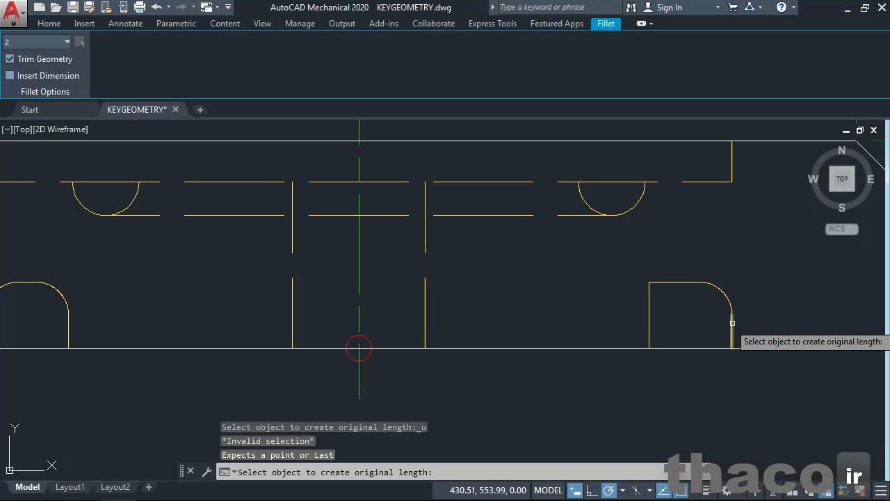 Creating geometry using the core design tools