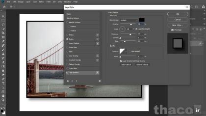 Applying layer effects and styles