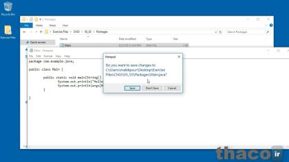 Organizing Java classes in packages