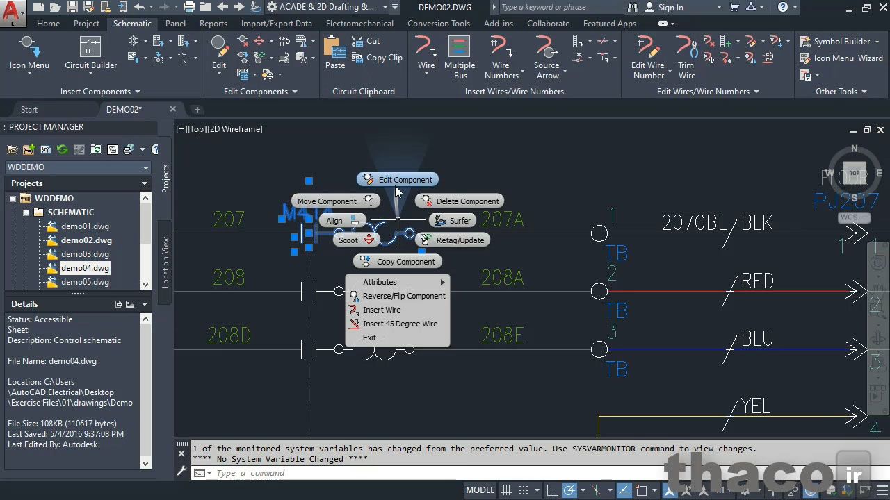 Right-click marking menus