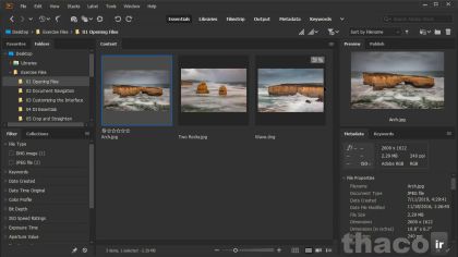 Opening files in Photoshop from Bridge