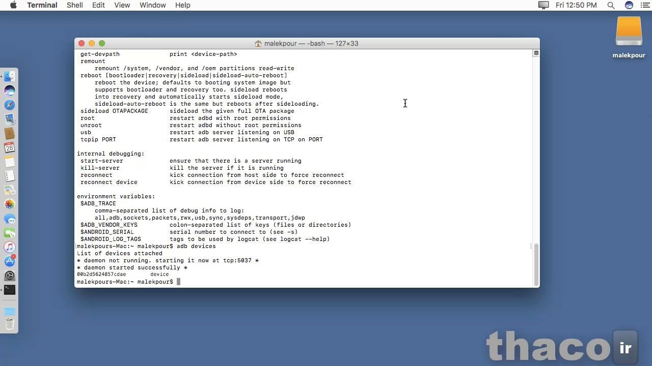Add command line tools to the path