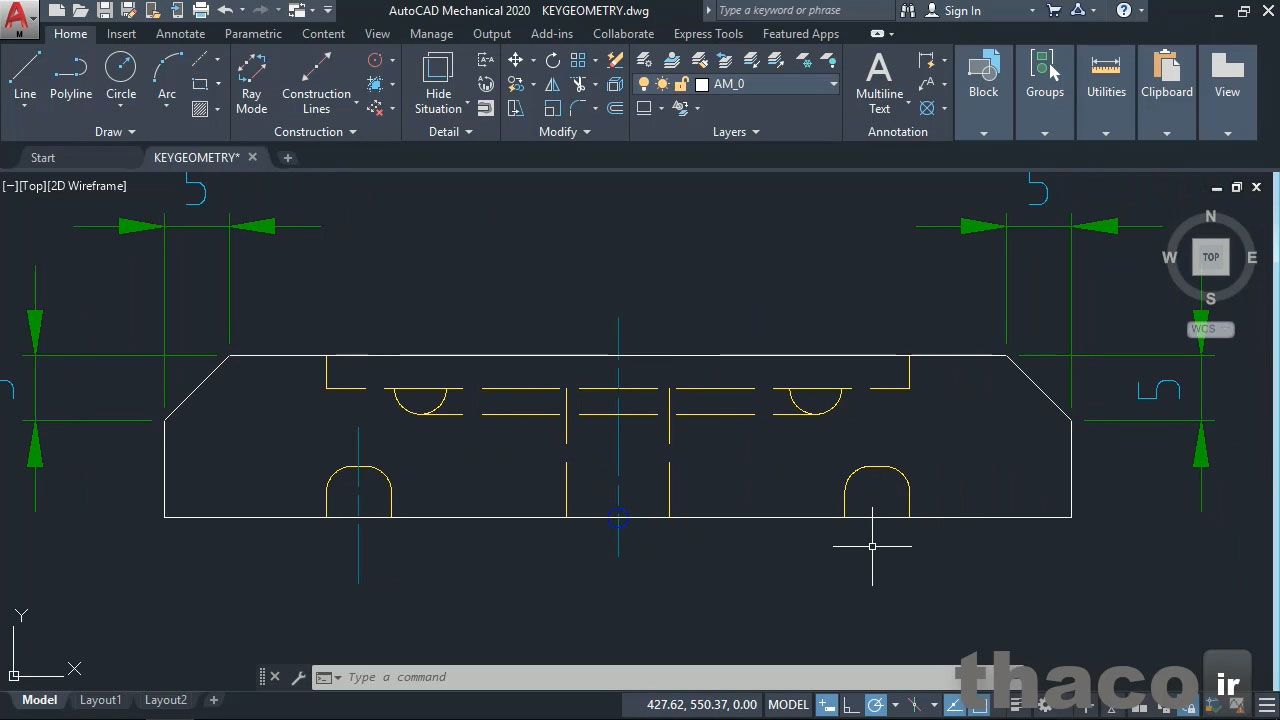 Using centerlines