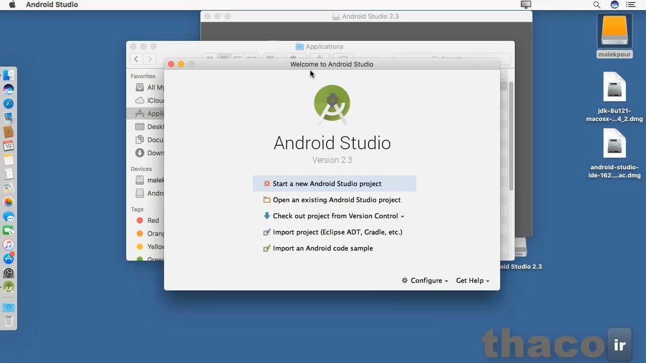 Install Android Studio on Mac