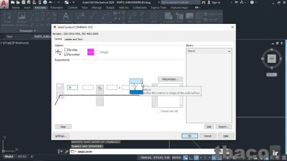 Annotating parts and subassemblies