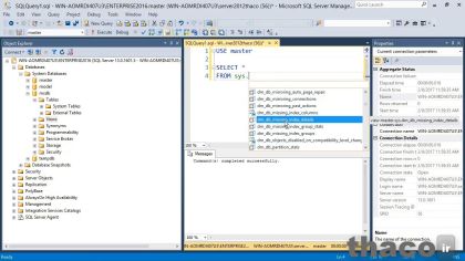 More about SQL Server Management Studio