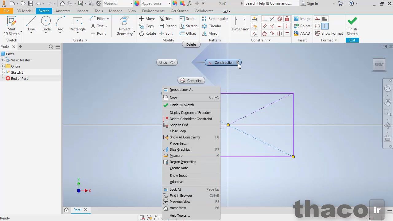 Construction geometry