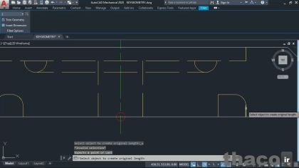 Creating geometry using the core design tools