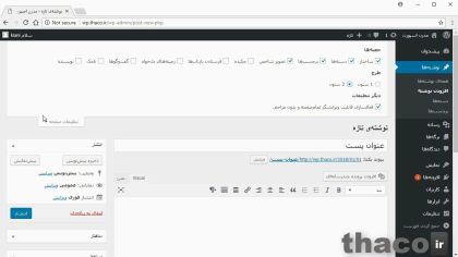 Introducing the post editor view
