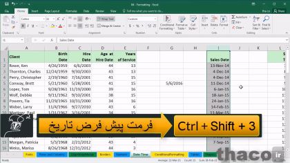 Formatting numbers and dates