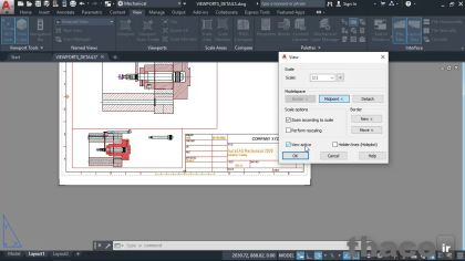 Viewports and details in layouts