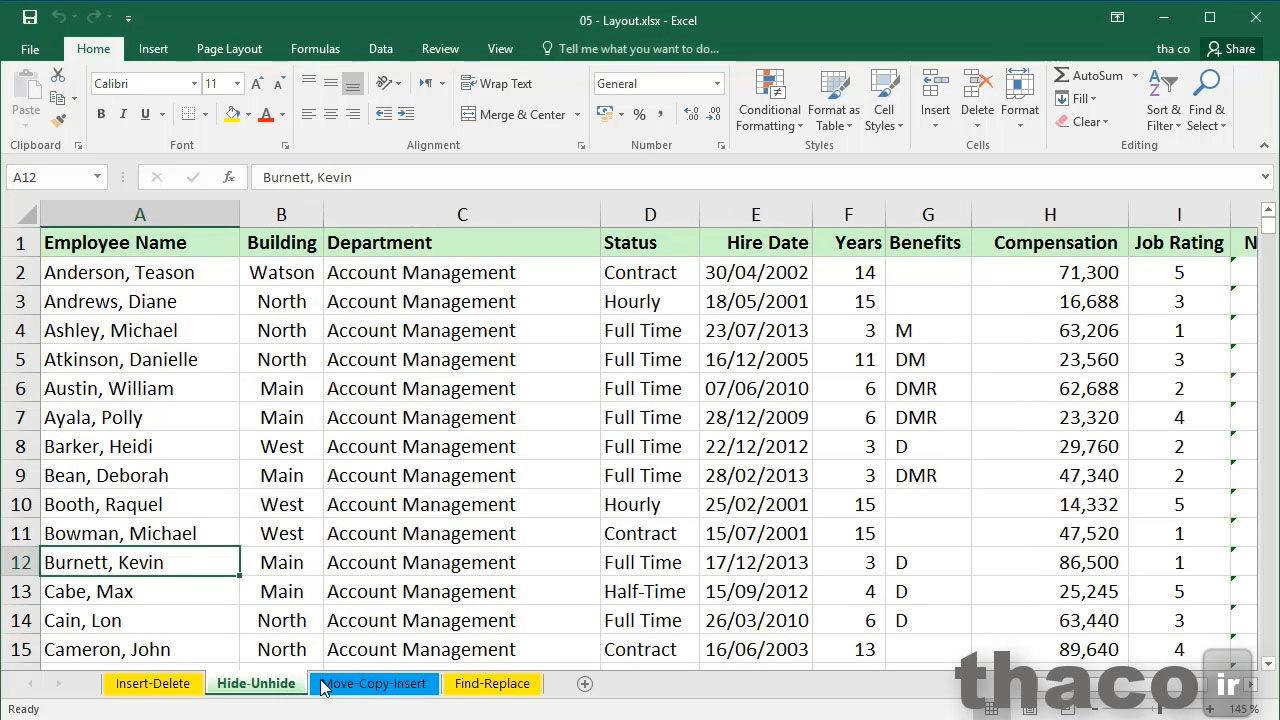 Using the exercise files Excel Course
