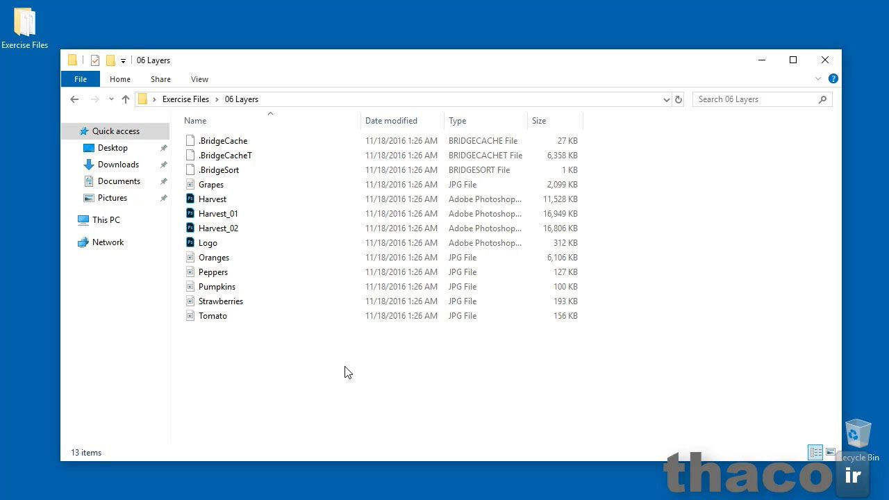 Using the exercise files