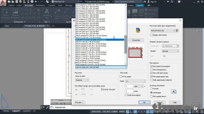 Inserting title blocks and borders