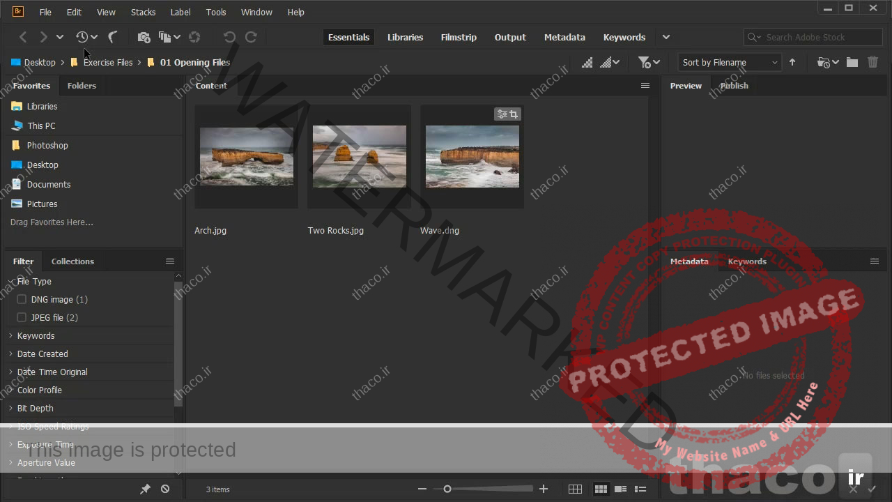 نرم افزار Adobe Bridge