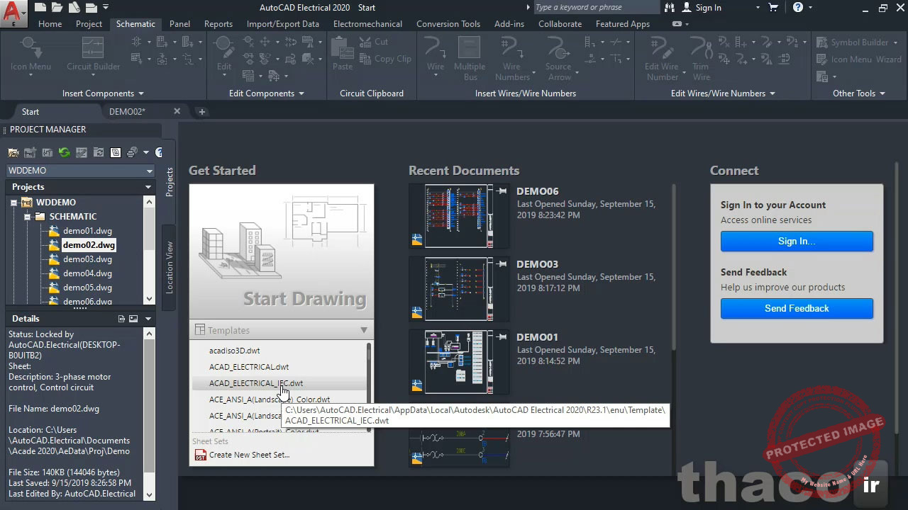 Using template fIles- DWT