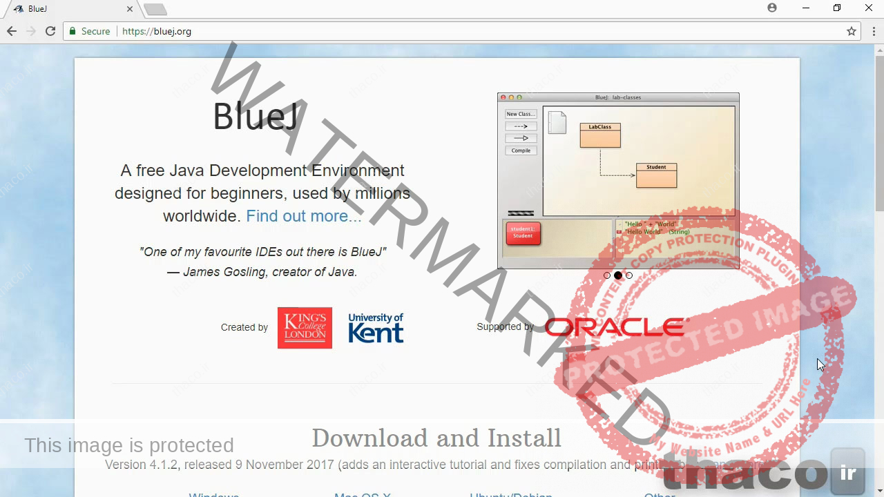 دانلود و نصب محیط توسعه آموزشی BlueJ