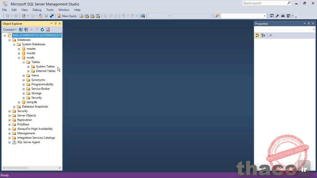 بررسی تخصصیتر SQL Server Management Studio - طهاکو