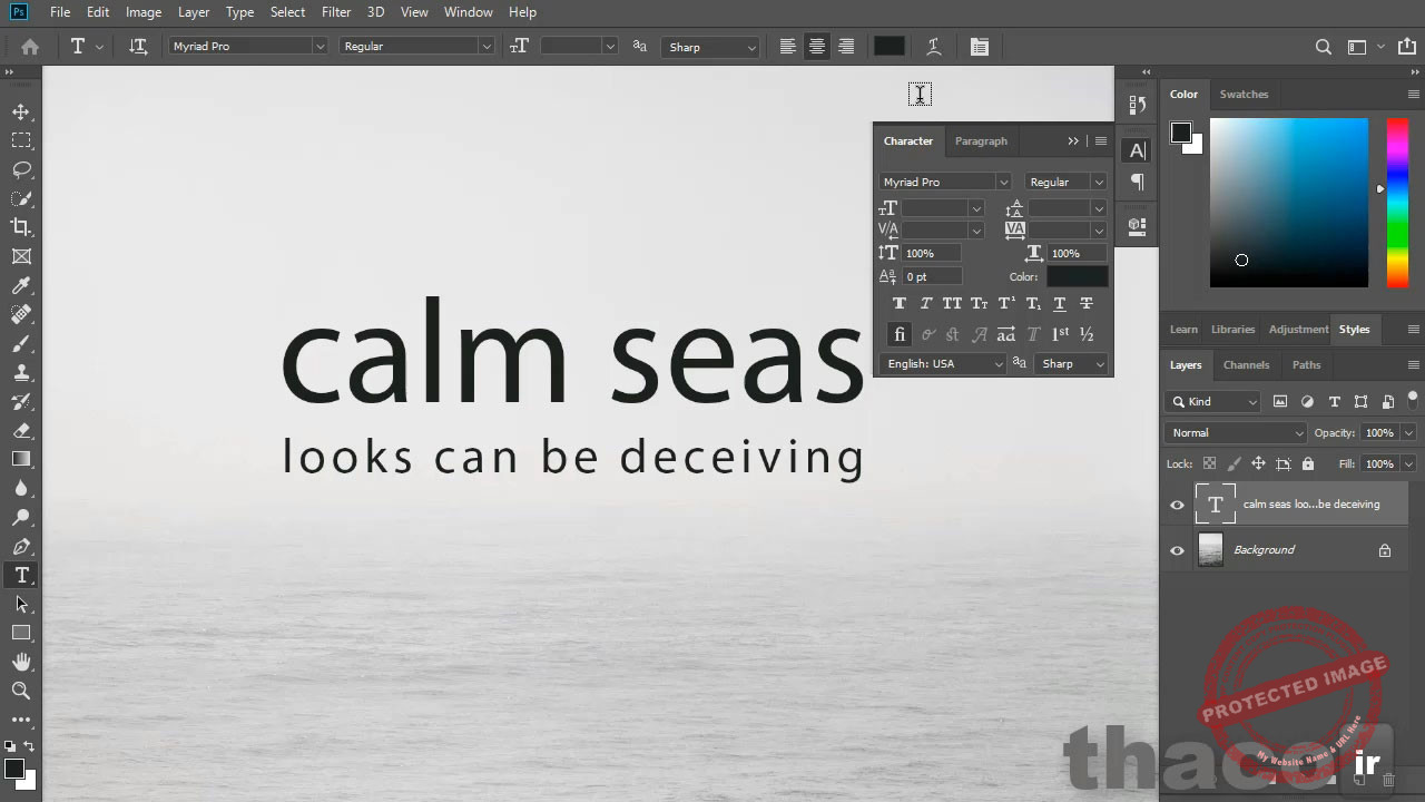 Using leading, kerning, and tracking