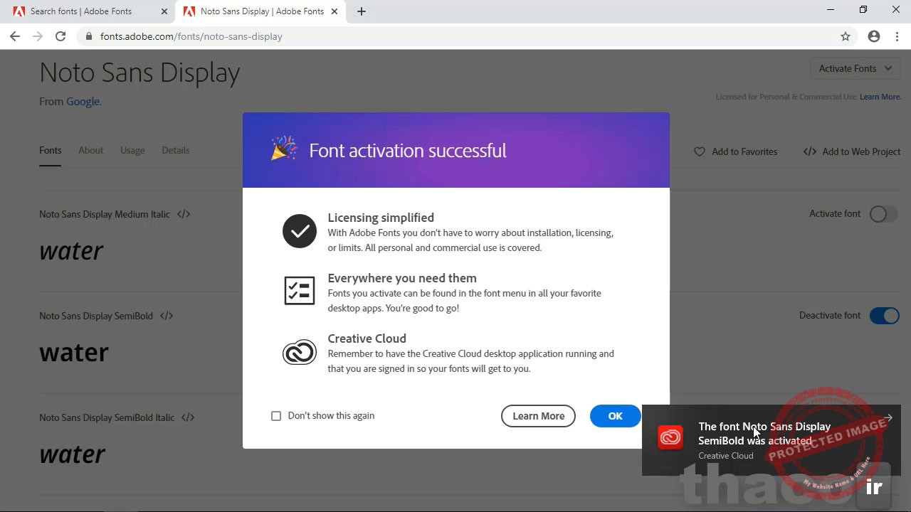 Adding fonts from Typekit