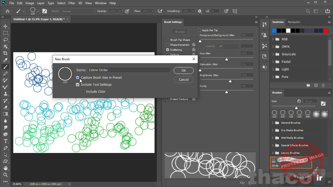 Creating a custom brush