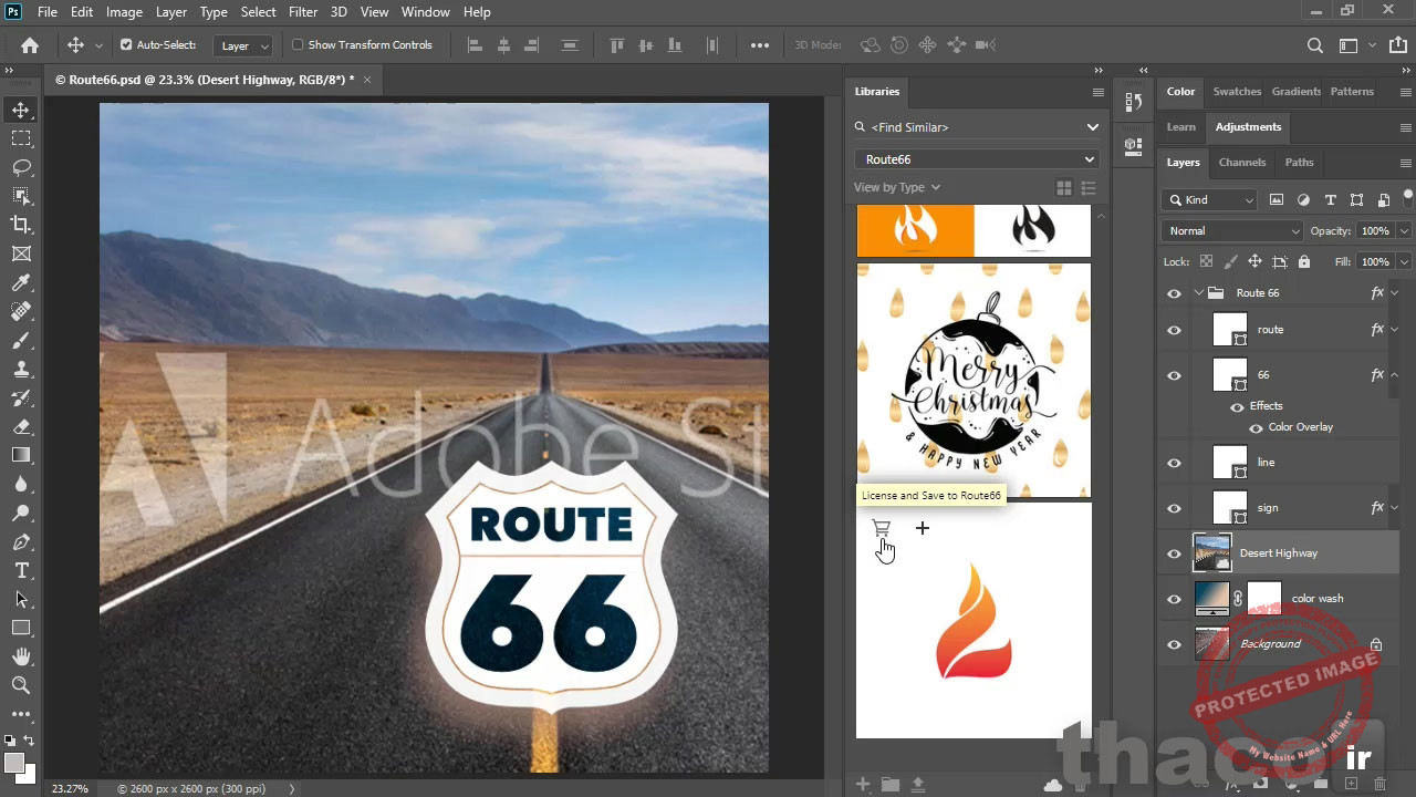 Working with Adobe Stock