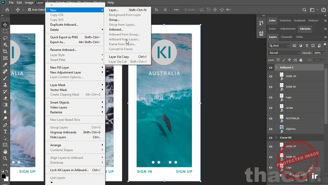 Tips and shortcuts for artboards