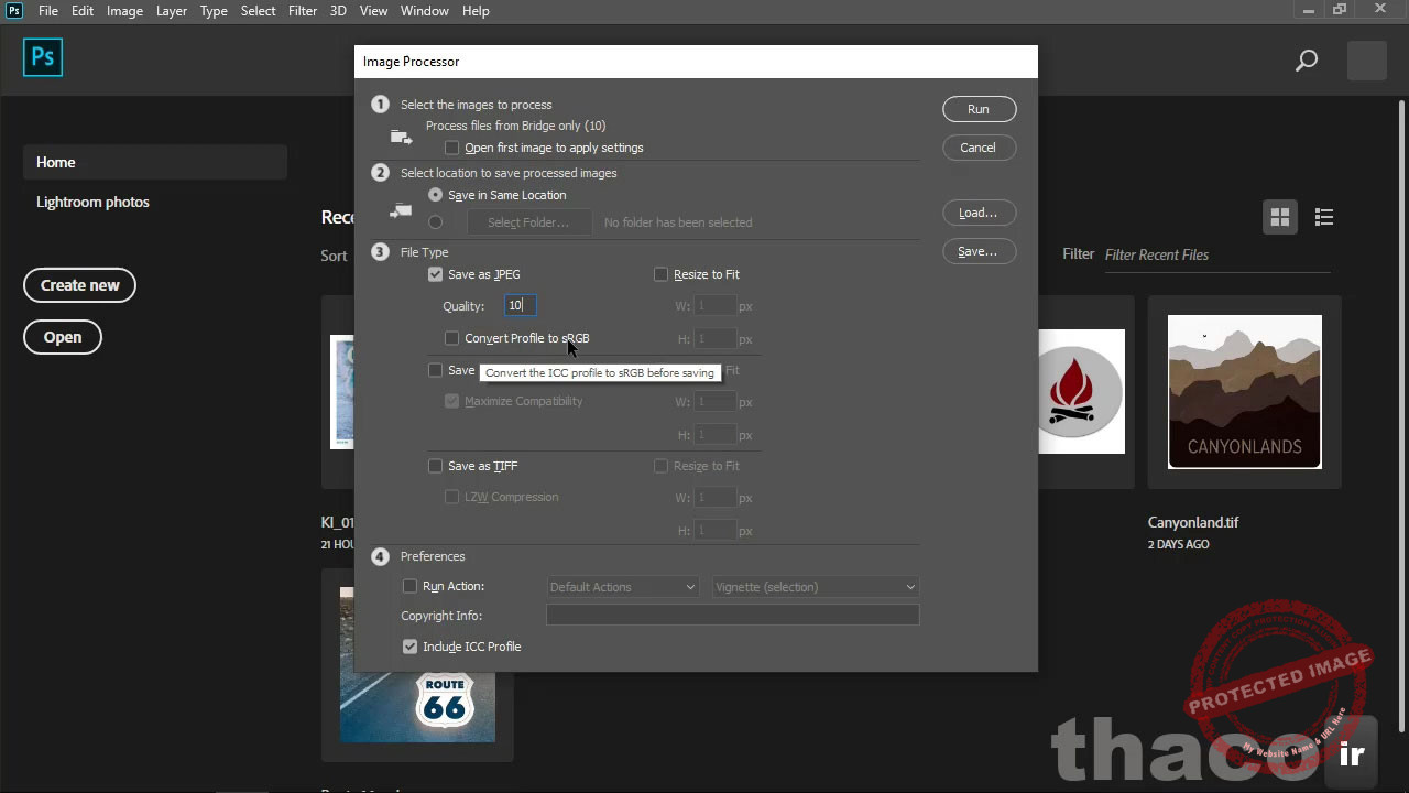 Saving photos with Image Processor