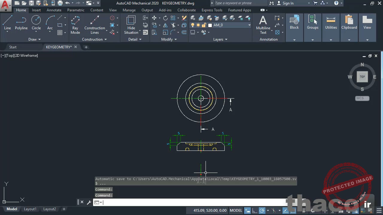 Using object snaps