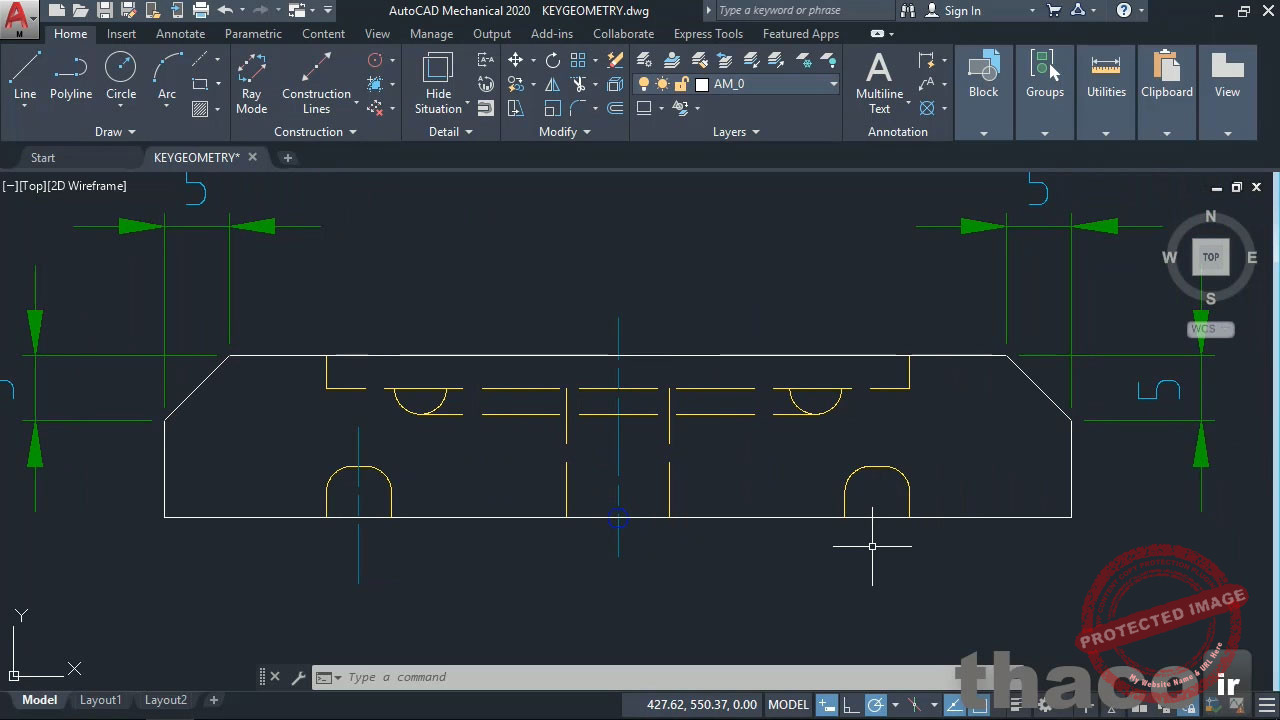 Using centerlines