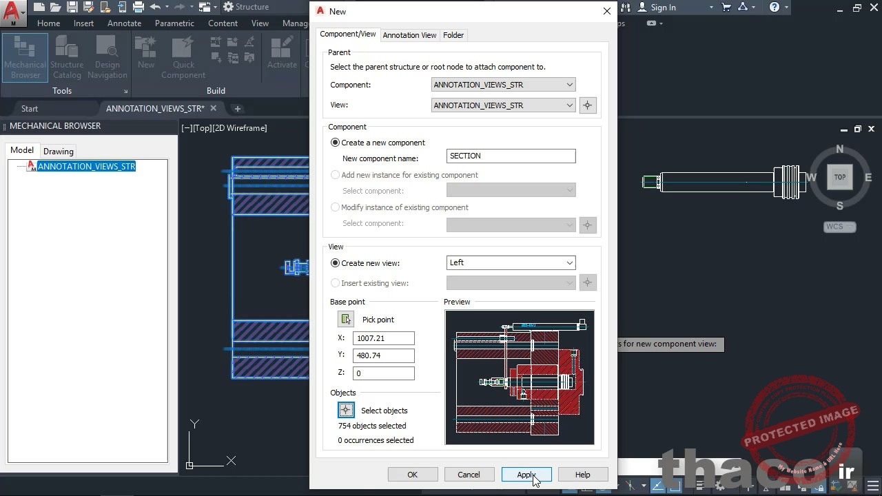 Creating and editing annotation views