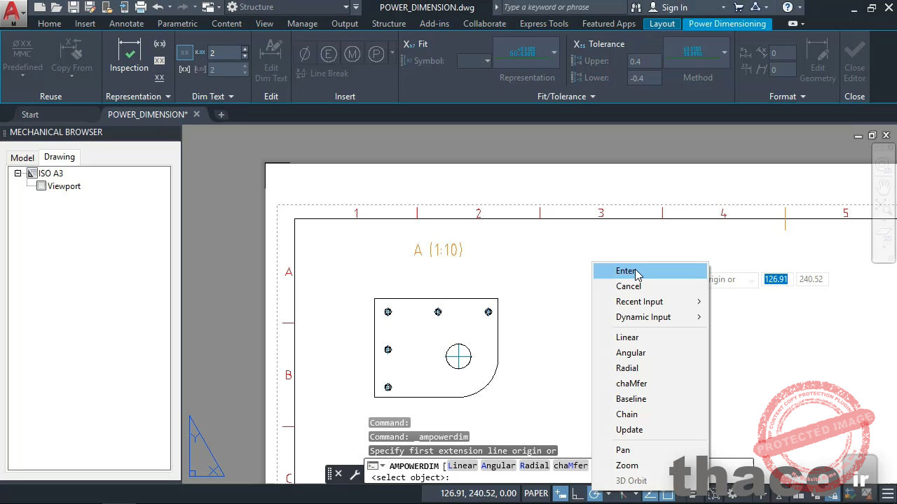 Using power dimensions