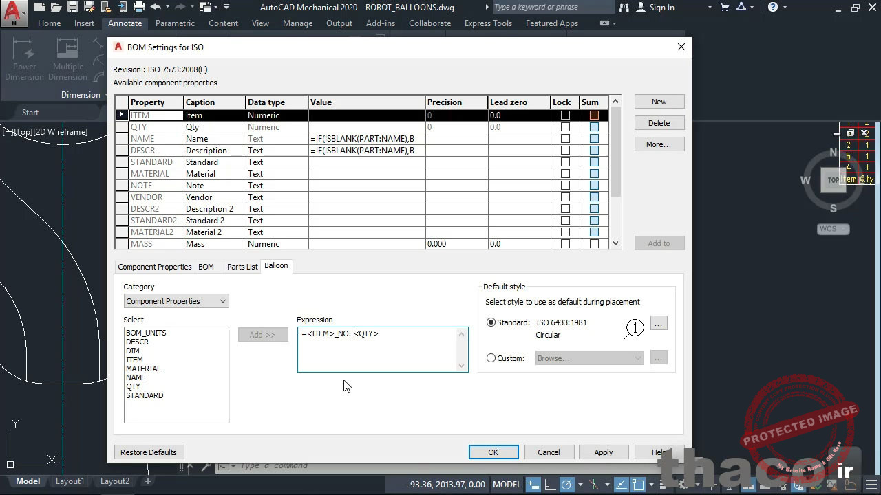 Configuring balloons
