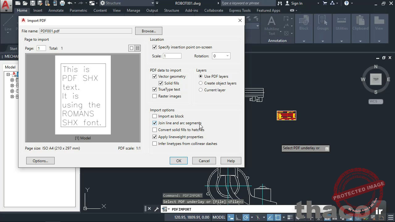 PDF enhancements (PDFIMPORT)