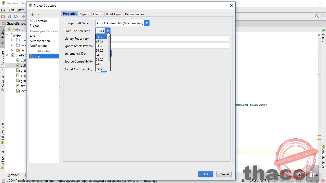 Manage Gradle build scripts