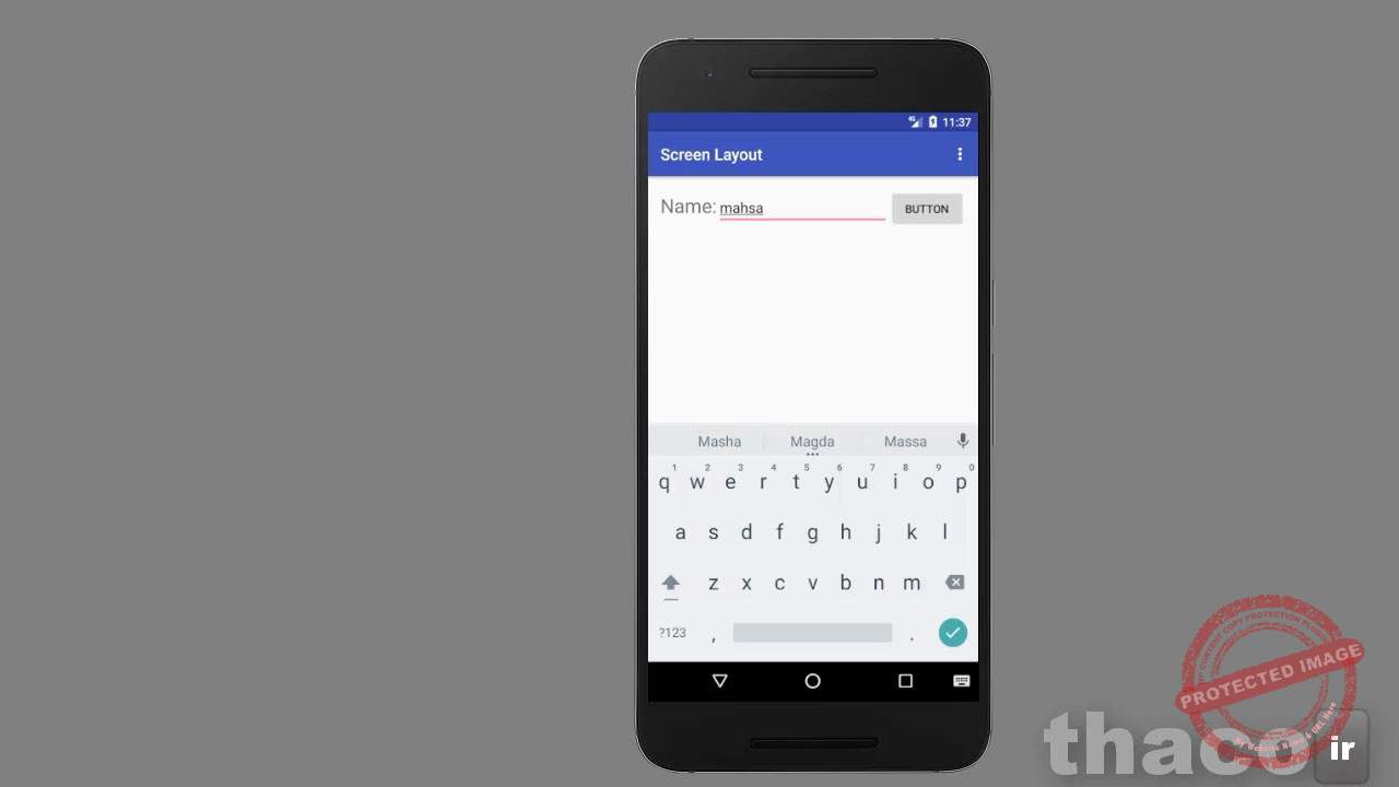 Create layout resource files