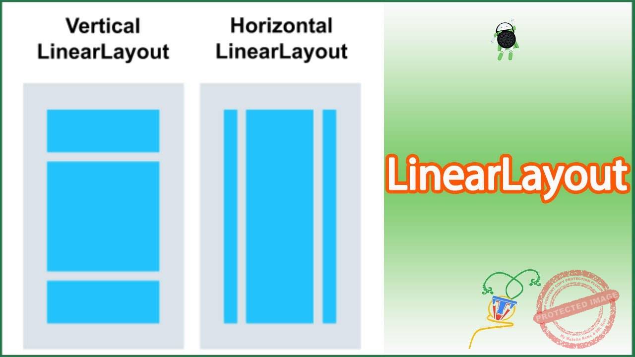 بکارگیری اشیاء در صفحات با LinearLayout - طهاکو image.