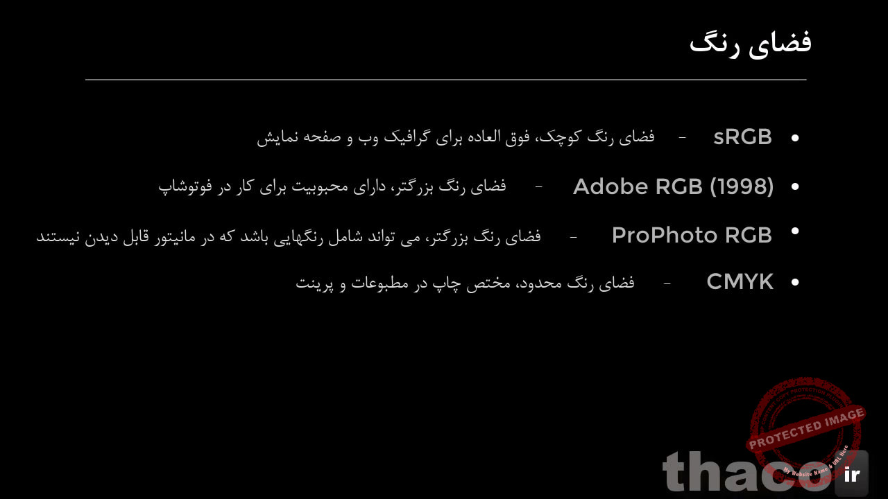 Understanding color space