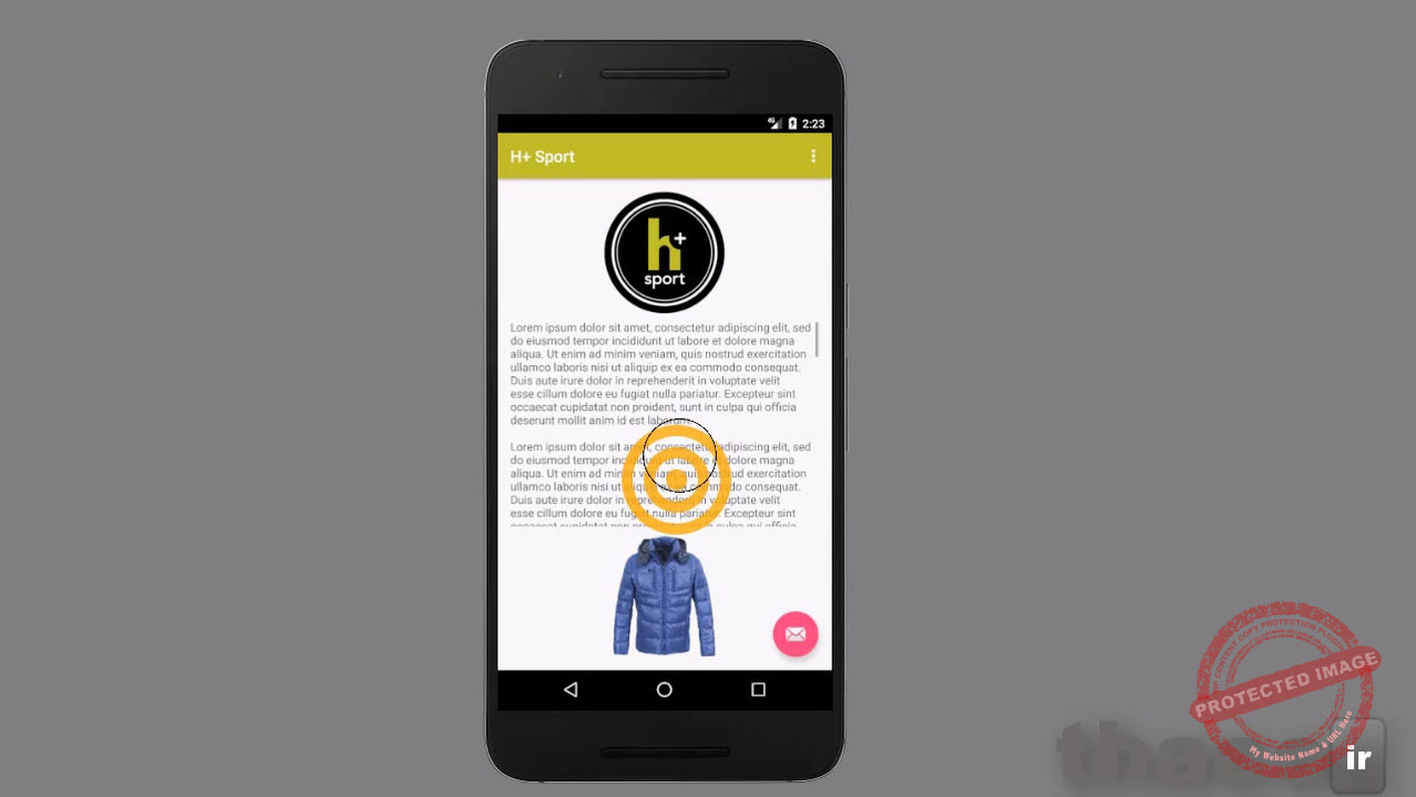 Display image resources at runtime