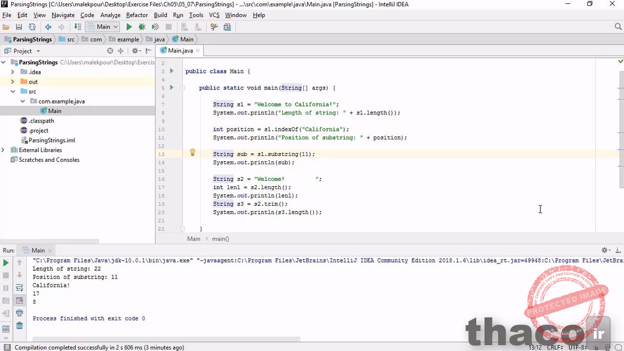 Parsing string values