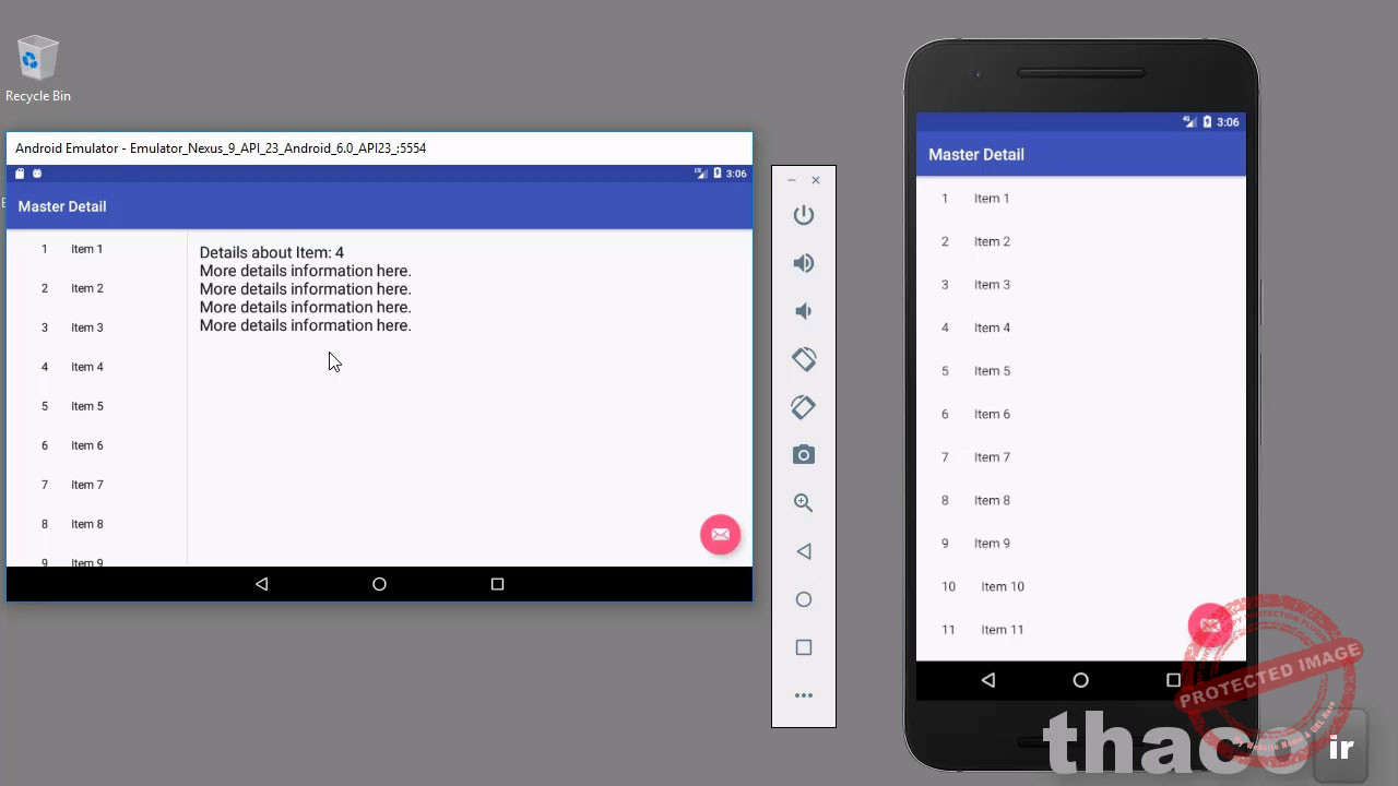 Lay out activities with fragments