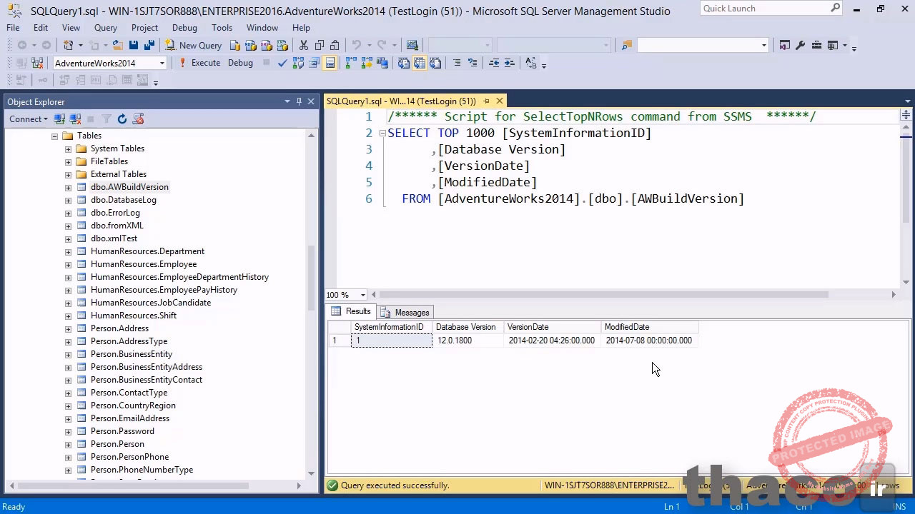 Database-level users