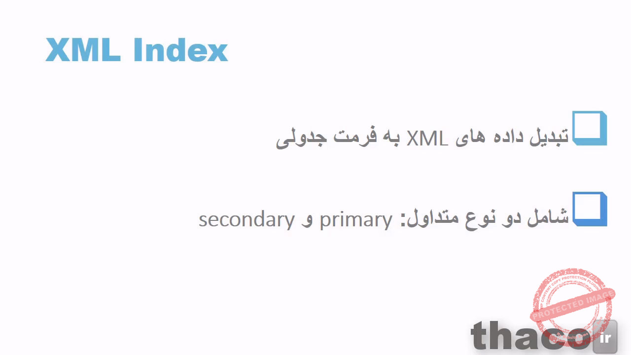 Basics of indexes