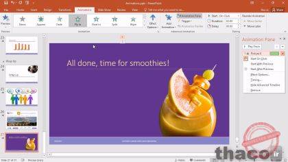 Adding animation to objects and text