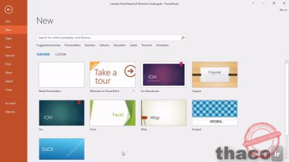 Saving a custom theme