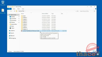Using the exercise files